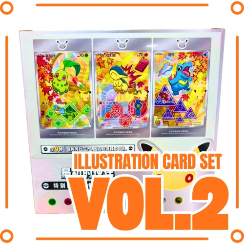 box-of-8-pokemon-30th-starter-illustration-card-set-vol2-chinese-pokemon-card30th-starter-illustration-card-set-1729820 {Box of 8} Pokémon 30th Starter Illustration Card Set Vol.2 | Chinese Pokemon Card
