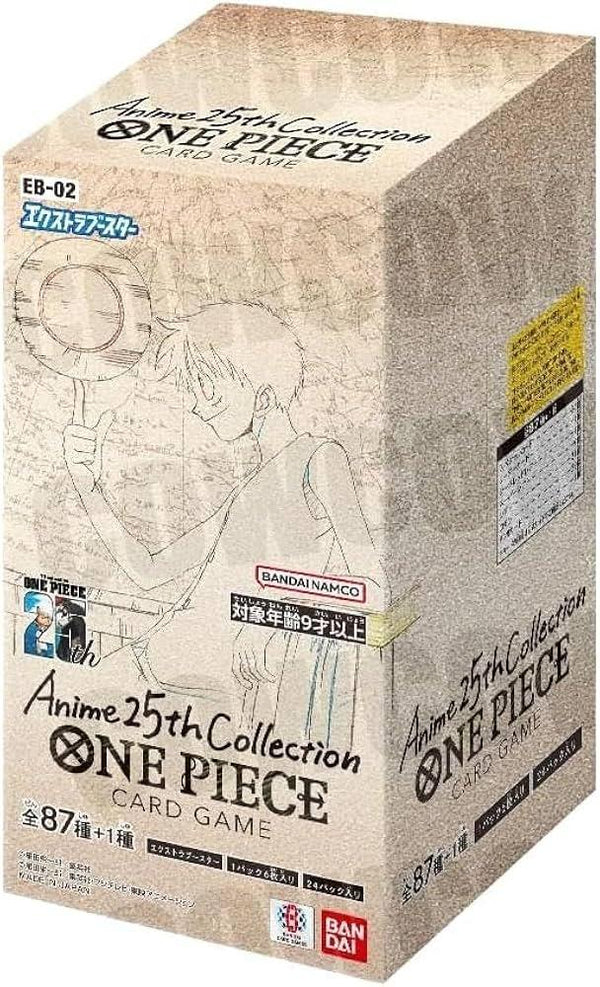 {BOX} ONE PIECE TCG: Anime 25th collection EB-02
