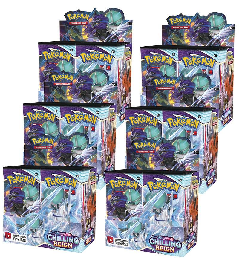 Chilling Reign Booster Box Case - SWSH06: Chilling Reign (SWSH06) Chilling Reign Booster Box Case - SWSH06: Chilling Reign (SWSH06)