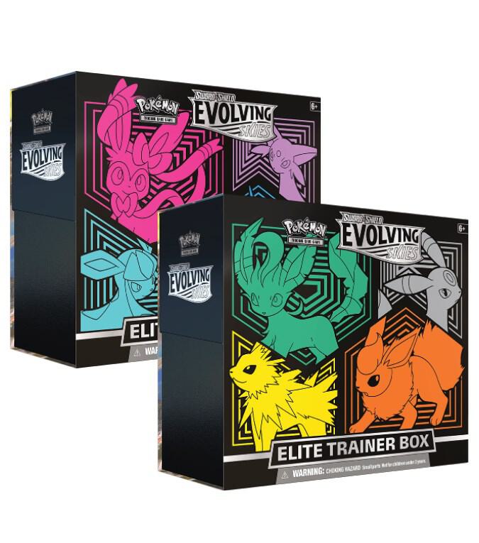Pokémon Sword & Shield—Evolving Skies Elite Trainer Box [Set of 2] – English