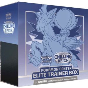Chilling Reign Pokemon Center Elite Trainer Box [Ice Rider Calyrex] (Exclusive) - SWSH06: Chilling Reign (SWSH06)