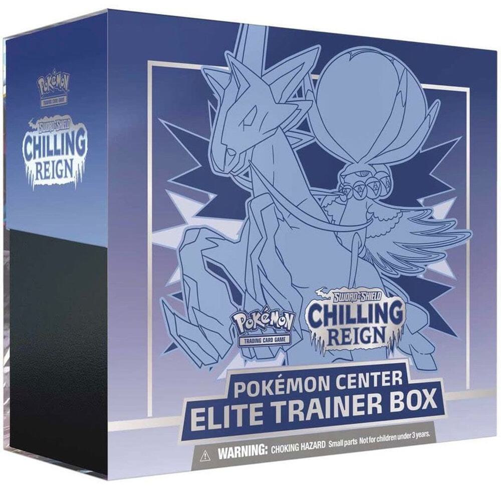 Pokémon Sword & Shield—Chilling Reign Pokémon Center Elite Trainer Box [Ice Rider Calyrex] (Exclusive) – English