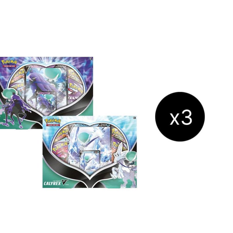 Ice Rider/ Shadow Rider Calyrex V Box Case - SWSH06: Chilling Reign (SWSH06)