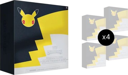 Celebrations Pokemon Center Elite Trainer Box Case (Exclusive) - Celebrations (CLB)
