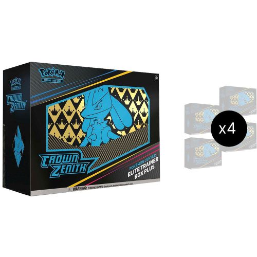 Crown Zenith Pokemon Center Elite Trainer Box Plus Case - SWSH: Crown Zenith (CRZ)