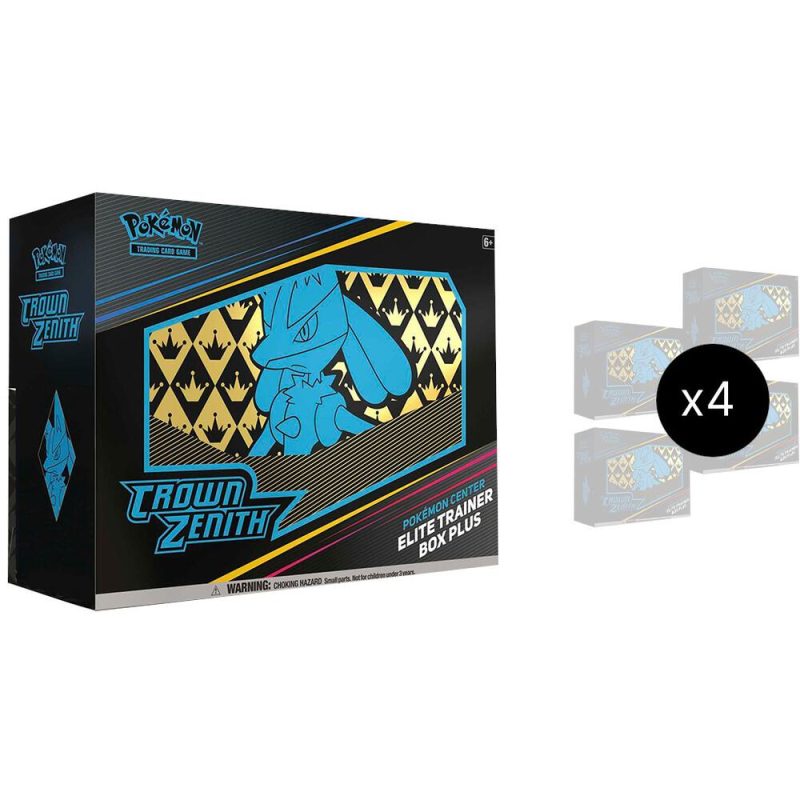 Crown Zenith Pokemon Center Elite Trainer Box Plus Case - SWSH: Crown Zenith (CRZ) Crown Zenith Pokemon Center Elite Trainer Box Plus Case - SWSH: Crown Zenith (CRZ)