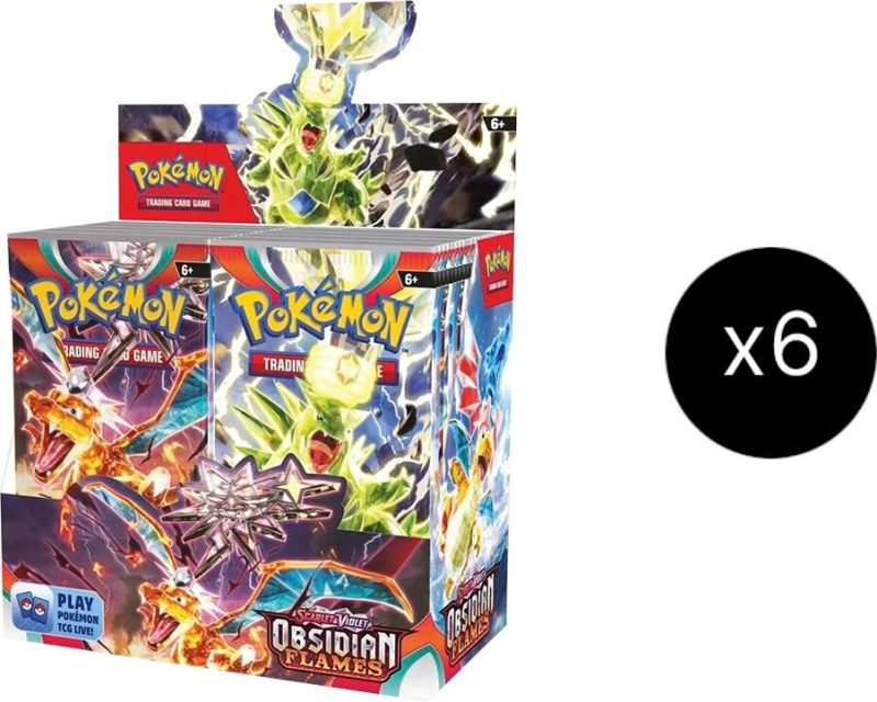 Obsidian Flames Booster Box Case - SV03: Obsidian Flames (OBF) Obsidian Flames Booster Box Case - SV03: Obsidian Flames (OBF)