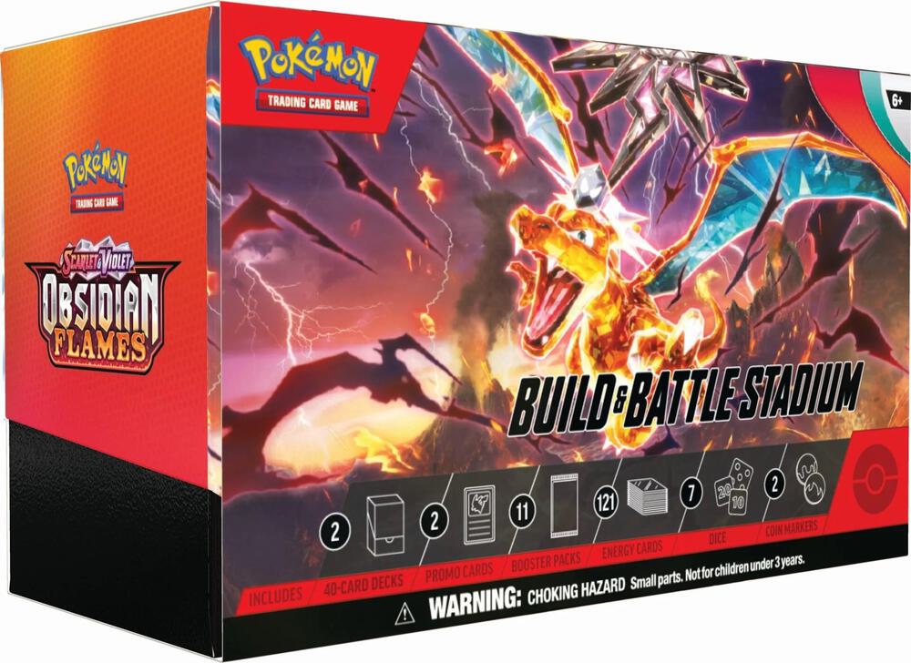 Pokémon Scarlet & Violet—Obsidian Flames Build & Battle Stadium – English