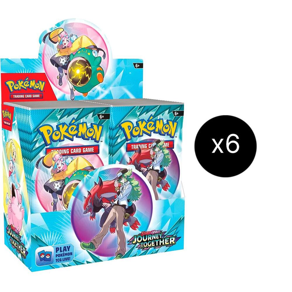 Pokémon Scarlet & Violet—Journey Together Booster Box Case – English