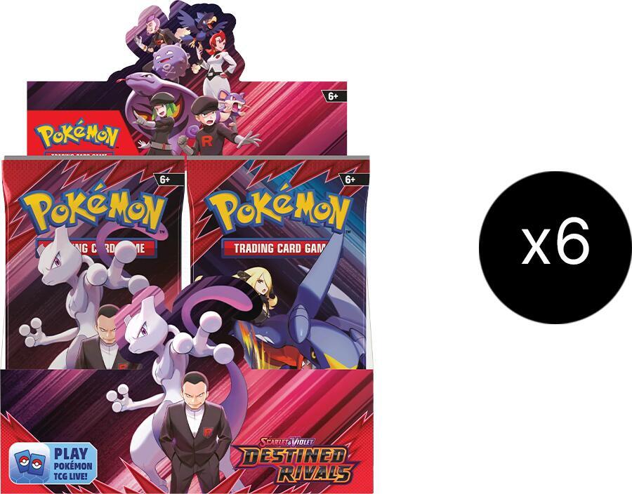 Pokémon Scarlet & Violet—Destined Rivals Booster Box Case – English