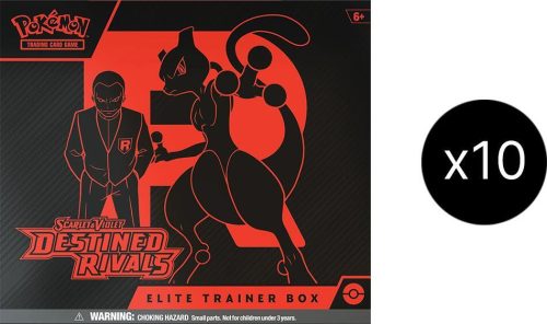 Destined Rivals Elite Trainer Box Case - SV10: Destined Rivals (DRI)