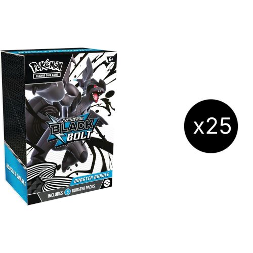 Black Bolt Booster Bundle Case - SV: Black Bolt (BLK) Black Bolt Booster Bundle Case - SV: Black Bolt (BLK)