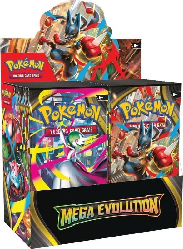 Mega Evolution Booster Box - ME01: Mega Evolution (MEG) Mega Evolution Booster Box - ME01: Mega Evolution (MEG)