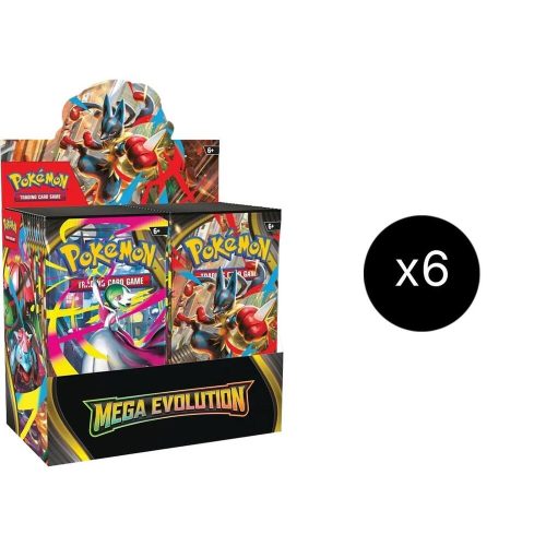 Mega Evolution Booster Box Case - ME01: Mega Evolution (MEG)
