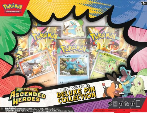 Ascended Heroes First Partners Deluxe Pin Collection - ME: Ascended Heroes (ASC) Ascended Heroes First Partners Deluxe Pin Collection - ME: Ascended Heroes (ASC)