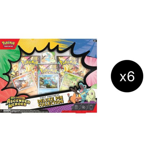 Ascended Heroes First Partners Deluxe Pin Collection Case - ME: Ascended Heroes (ASC)