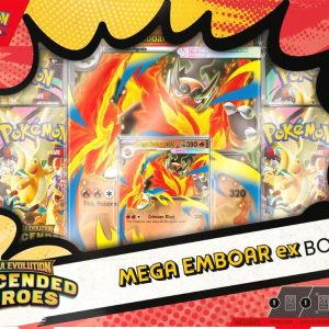 Ascended Heroes Mega Emboar ex Box - ME: Ascended Heroes (ASC)