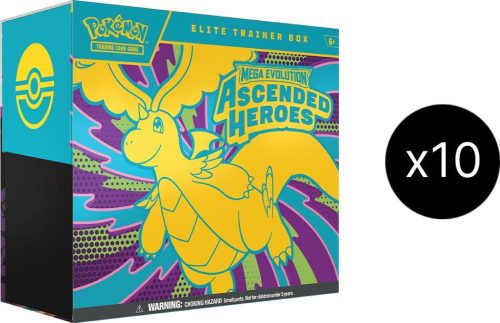 Ascended Heroes Elite Trainer Box Case - ME: Ascended Heroes (ASC)