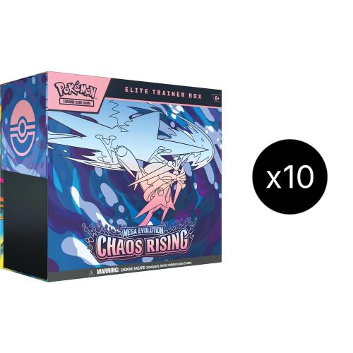 Chaos Rising Elite Trainer Box Case - ME04: Chaos Rising (CRI)