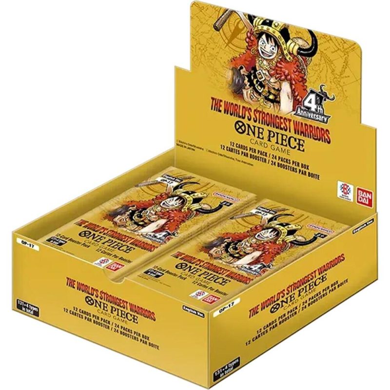 The World's Strongest Warriors Booster Box - The World's Strongest Warriors (OP17)