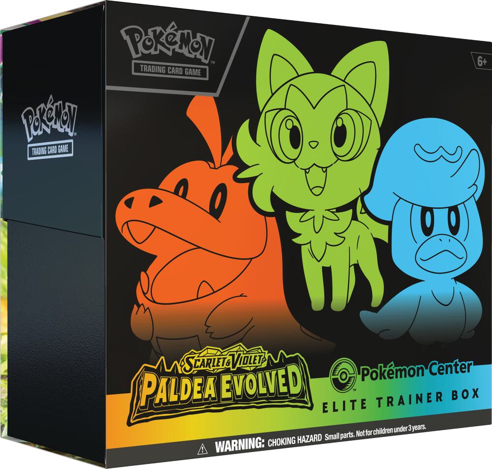 Pokémon Scarlet & Violet—Paldea Evolved Pokémon Center Elite Trainer Box (Exclusive) – English