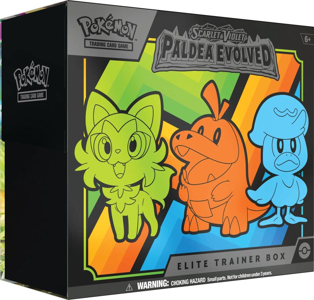 Pokémon Scarlet & Violet—Paldea Evolved Elite Trainer Box – English