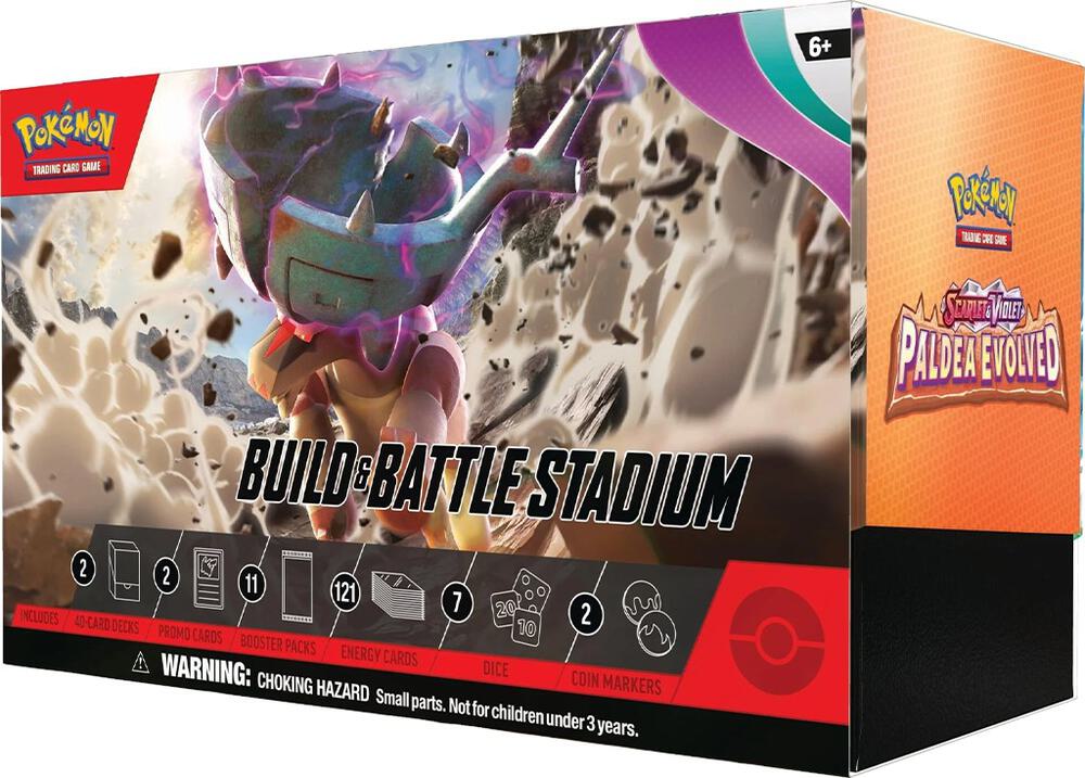 Pokémon Scarlet & Violet—Paldea Evolved Build & Battle Stadium – English