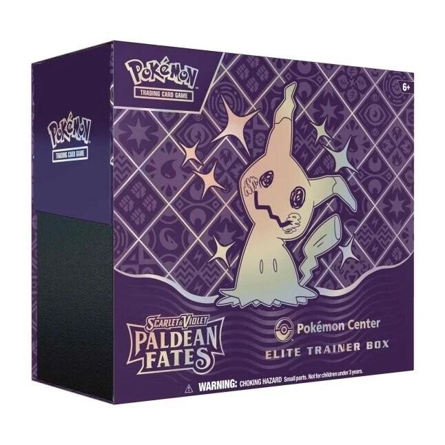 Pokémon Scarlet & Violet—Paldean Fates Pokémon Center Elite Trainer Box (Exclusive) – English
