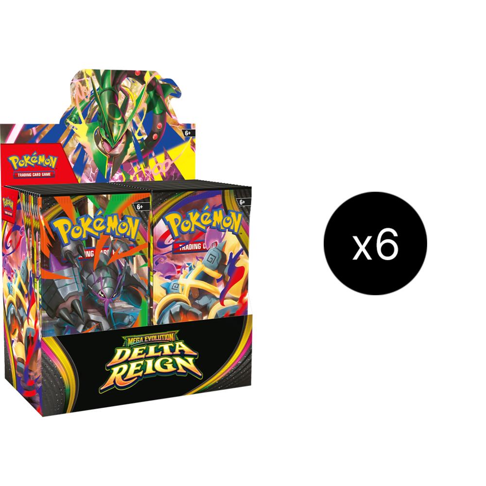 Pokémon Mega Evolution—Delta Reign Booster Box Case – English
