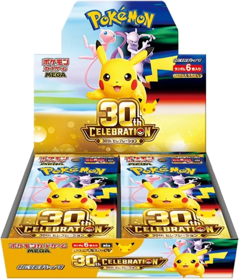 {M6A BOX} 30th CELEBRATION | Japanese Pokemon Card Booster box